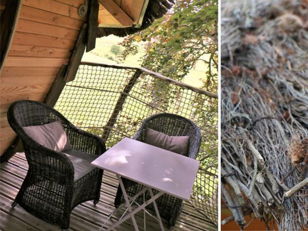 Cabane Perchee Dans Les Arbres Saint-Hilaire-en-Morvan エクステリア 写真