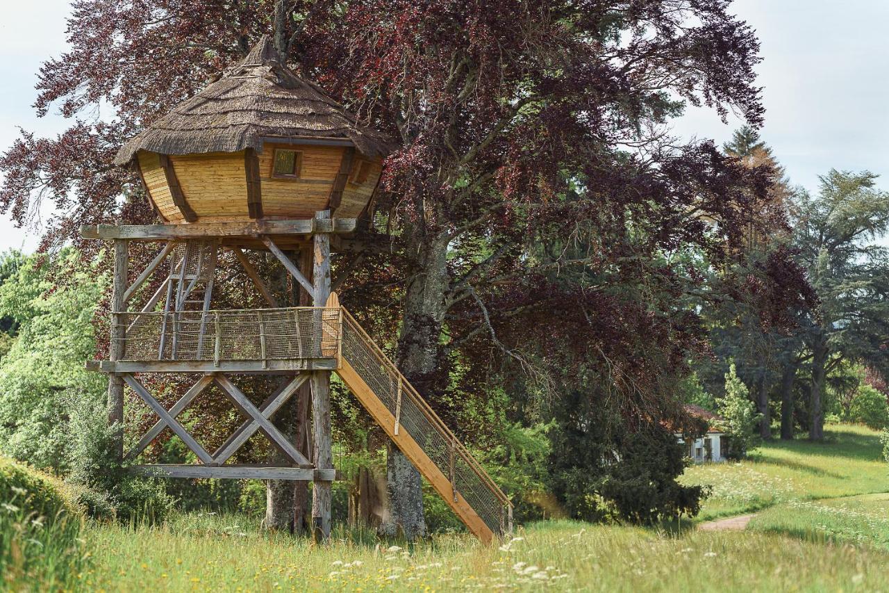 Cabane Perchee Dans Les Arbres Saint-Hilaire-en-Morvan エクステリア 写真